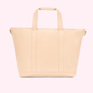 Stoney Clover Lane Large Tote Bag Sand NWT